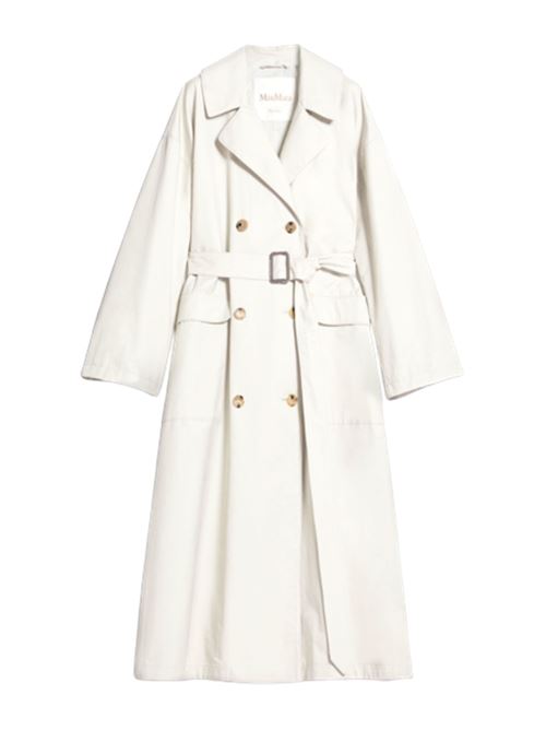 Trench lungo da donna Max Mara The Cube Ecru MAX MARA THE CUBE | 2390210537251002